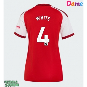 Arsenal Ben White #4 Replika Hjemmebanetrøje Dame 2026-27 Kortærmet